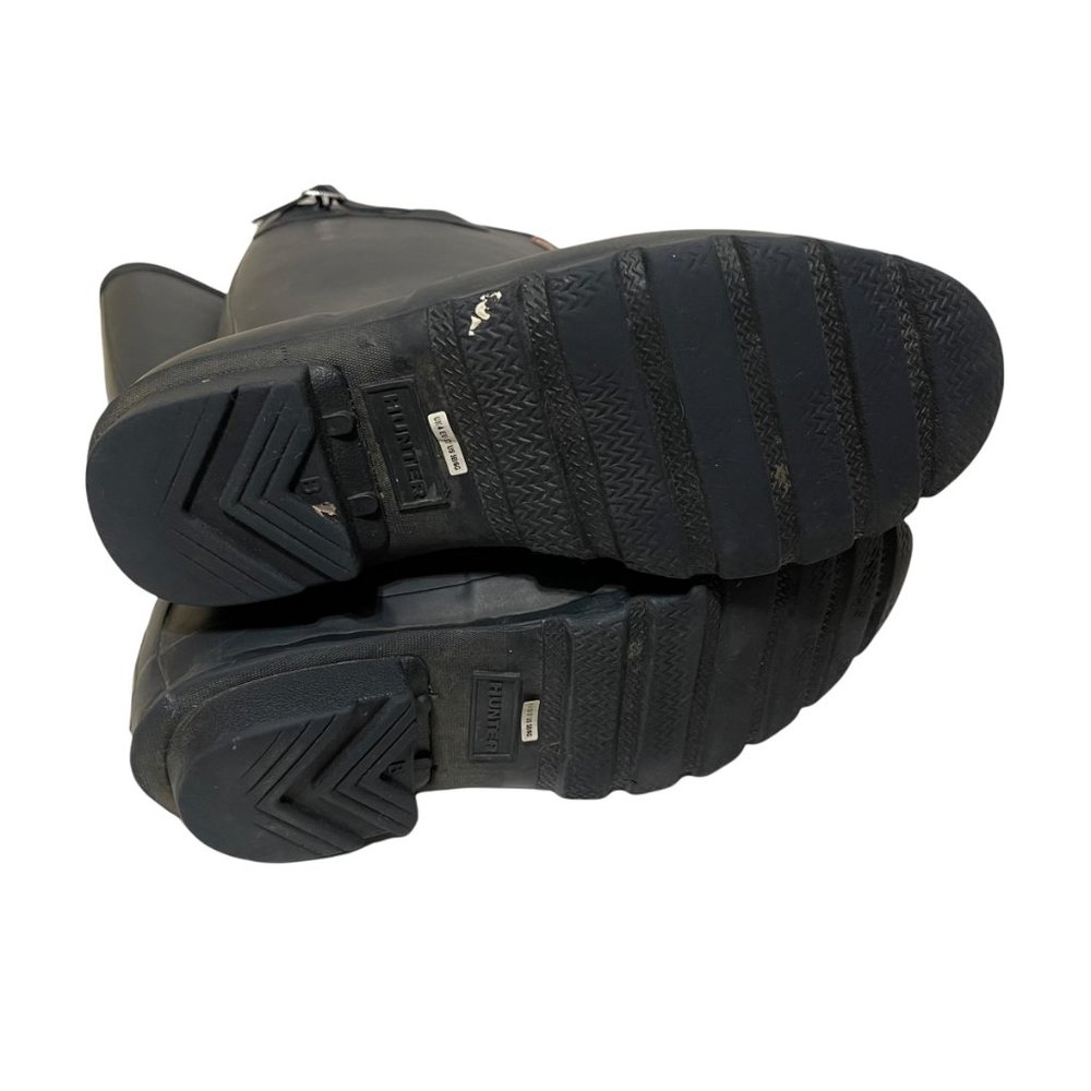 Hunter Boy and Girl Black Waterproof Boots - Picture 5 of 8